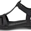 Sandale femme ECCO FLASH cuir souple semelle légère-5
