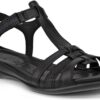 Sandale femme ECCO FLASH cuir souple semelle légère-1