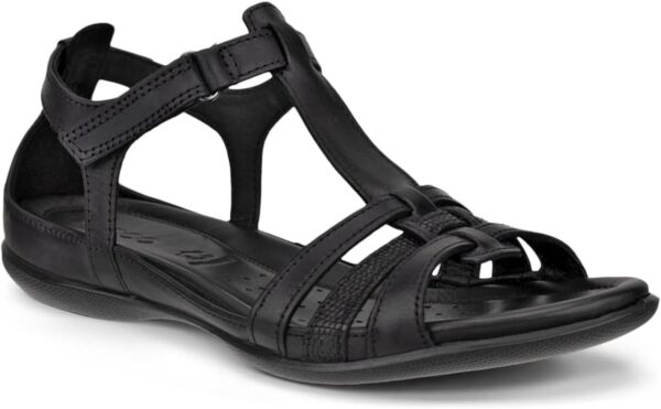 Sandale femme ECCO FLASH cuir souple semelle légère-1