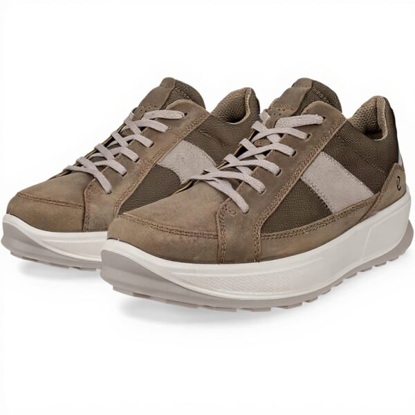 Baskets ECCO Byway 2.0 Homme Cuir Textile Confortable