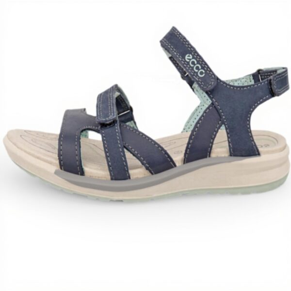 ECCO Cruise II Sandales Femme Cuir Souple Confort