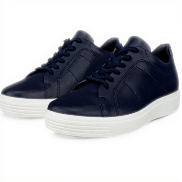 Baskets ECCO Classic Sneaker Homme Cuir Souple Confortable