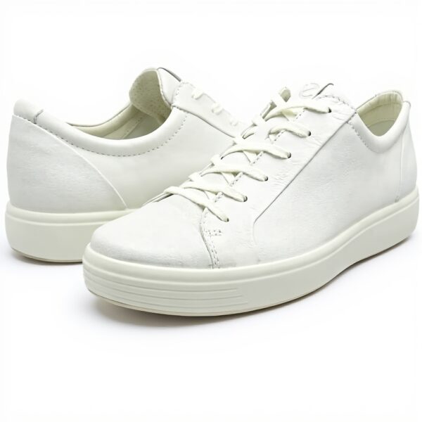 ECCO Soft 7 M Chaussure Homme Baskets Cuir Confortable
