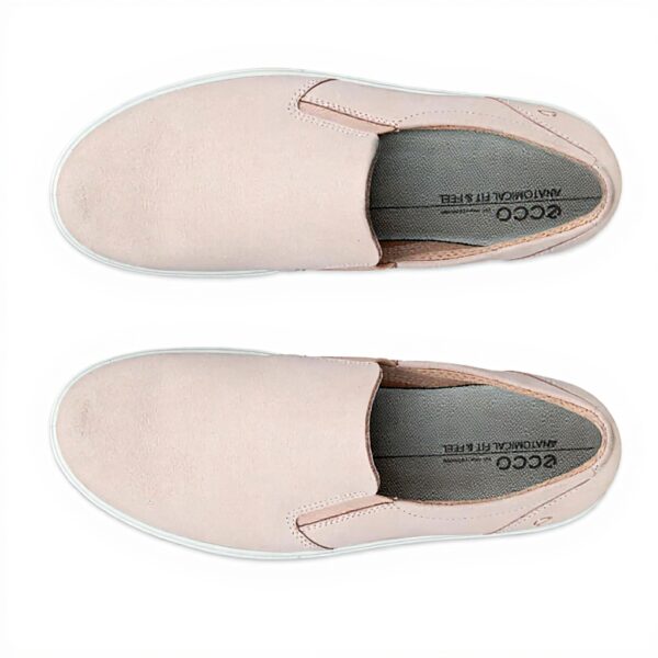 ECCO Womens Classic Sneaker Leather Comfort Casual Shoes