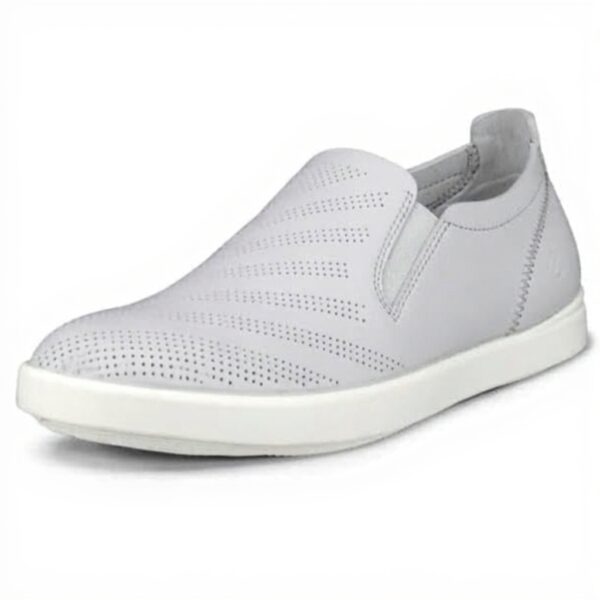 Baskets ECCO Femme Travel W Basket cuir souple confort