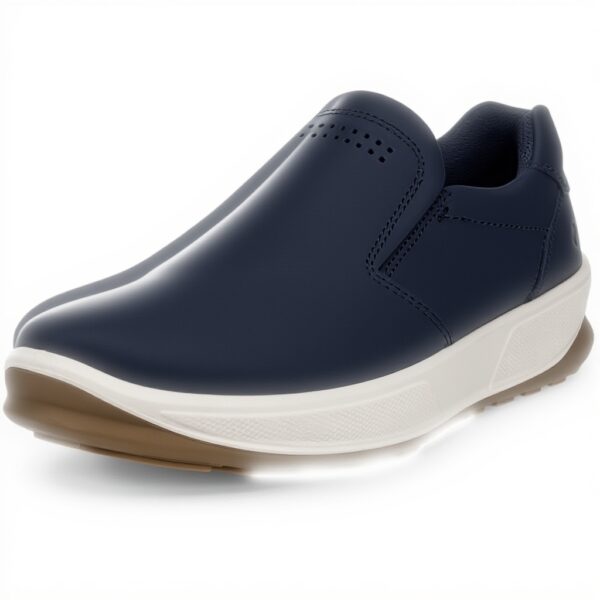 Chaussure randonnée ECCO Byway 2.0 Slip on cuir bleu marine
