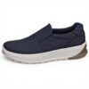 Chaussure randonnée ECCO Byway 2.0 Slip on cuir bleu marine