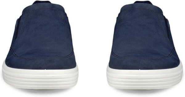 Baskets ECCO Homme Cuir Souple Classique Bleu Nuit-1