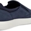 Baskets ECCO Homme Cuir Souple Classique Bleu Nuit-2