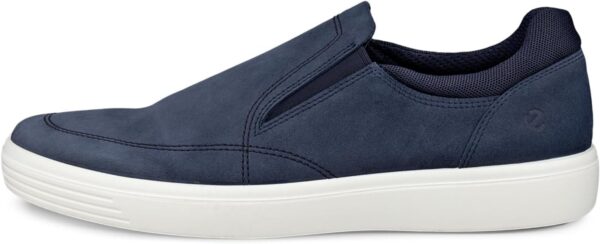 Baskets ECCO Homme Cuir Souple Classique Bleu Nuit-5