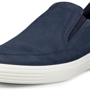 Baskets ECCO Homme Cuir Souple Classique Bleu Nuit-0