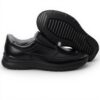 Mocassins ECCO Irving Homme Confortables Noir Cuir