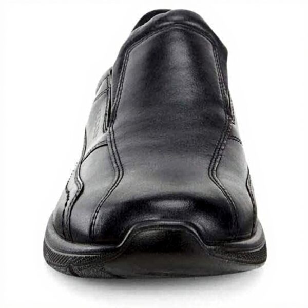 Mocassins ECCO Irving Homme Confortables Noir Cuir
