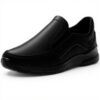 Mocassins ECCO Irving Homme Confortables Noir Cuir