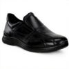 Mocassins ECCO Irving Homme Confortables Noir Cuir