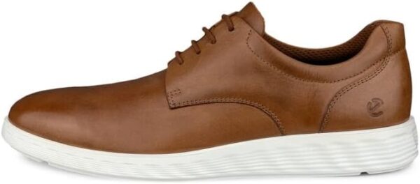 Baskets ECCO Homme Lite Hybrid Cuir Noir Camel Confort-1