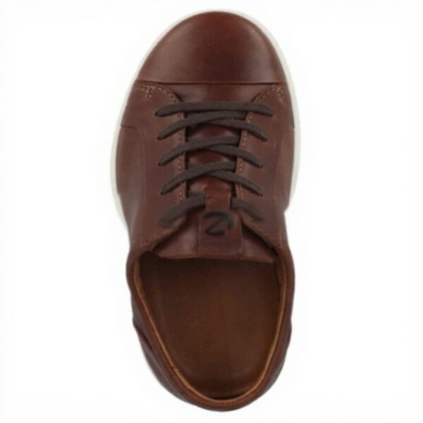 Baskets ECCO Soft 7 M Homme Cuir Confortable Lacets