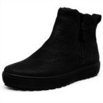 Baskets ECCO Homme Soft 7 Tred M Cuir Laine Noir
