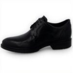 Chaussures Oxford ECCO Lisbon Homme Noir Cuir Confortable