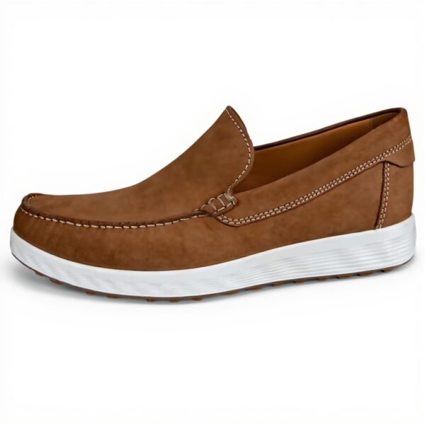 Ecco S Liteoc Mocassin Homme Chaussures Golf Cuir Léger