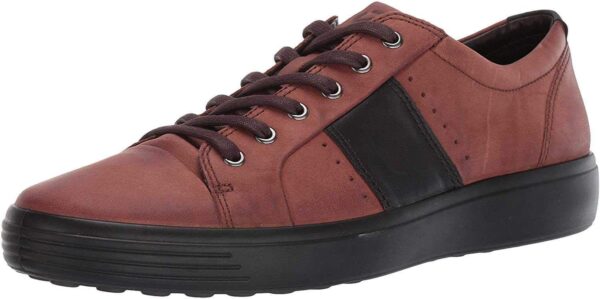 Baskets ECCO Soft 7 Homme Cuir Confort Chaussures Sport-1