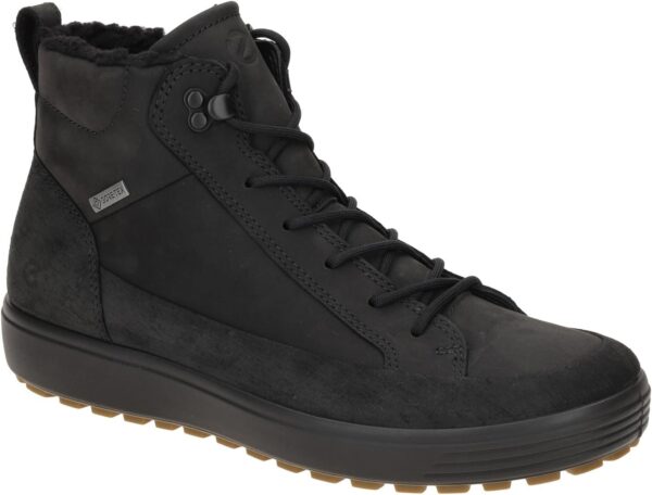 Chaussures ECCO Soft 7 Homme Cuir Nubuck Imperméables-0