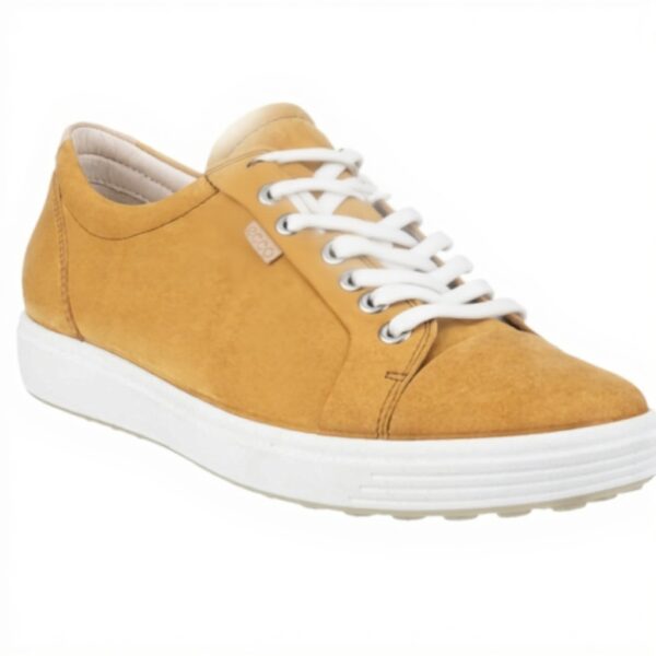 ECCO Soft 7 W Sneakers Basses Femme Nubuck Coyote Confort