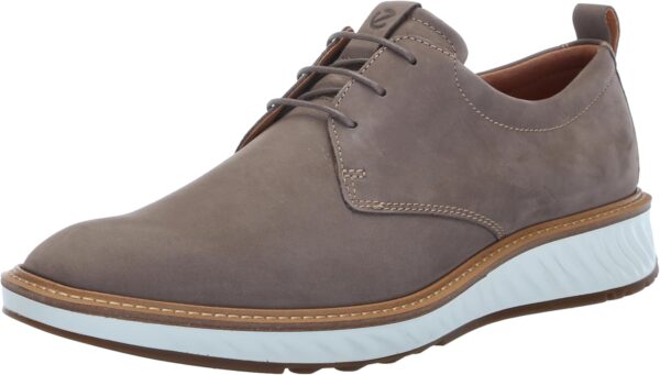 ECCO St.1 Hybrid Brogue Oxford Homme Cuir Nubuck Confort-0