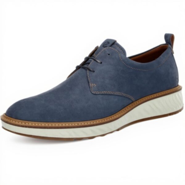 ECCO St.1 Hybrid Brogue Oxford Homme Cuir Nubuck Confort